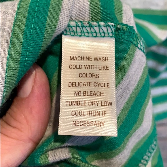 Self Esteem Strapless Baby Doll Striped Top - Picture 6 of 8